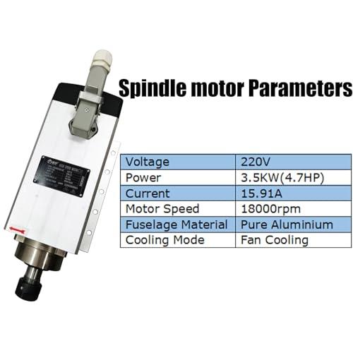 Unleashing Power: Our Review of the 3.5KW Air-Cooled Spindle Motor